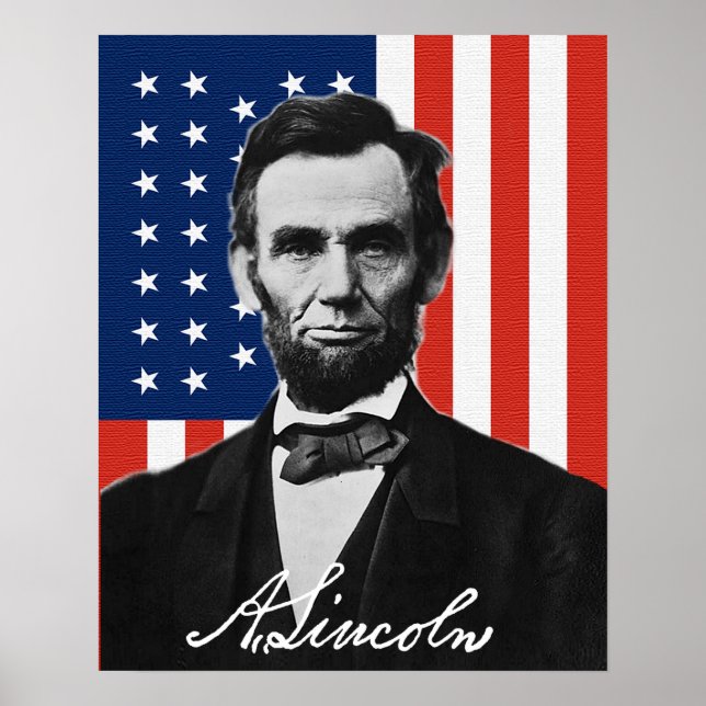 Poster d'Abraham Lincoln (Devant)