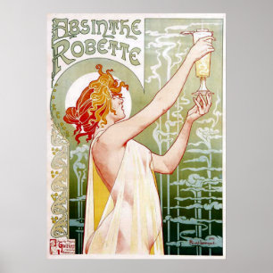 Poster d'Absinthe Robette