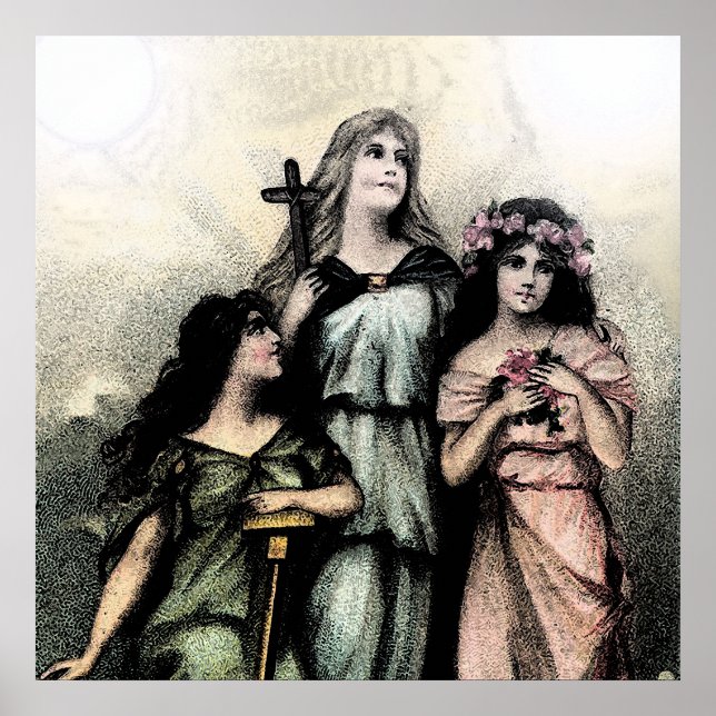 Poster D'accord - Foi, Espoir et Charité (Devant)