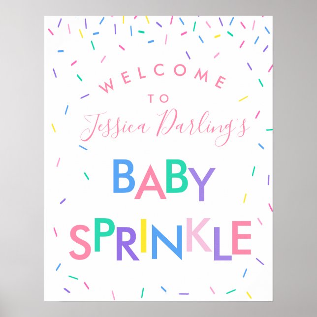 Poster d'accueil neutre pour bébés (Devant)