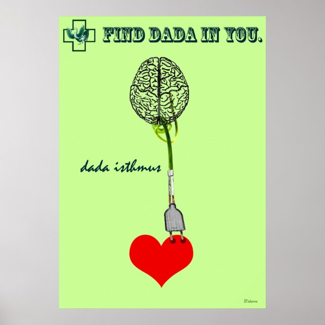 Poster Dada-isthme (Devant)