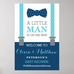 Poster d'Affiche de bienvenue Little Man, Baby sho