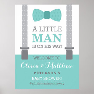 Poster d'Affiche de bienvenue Little Man, Baby sho