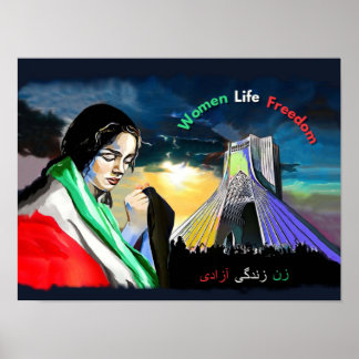 Poster d'affiche Women Life Freedom (Matte)
