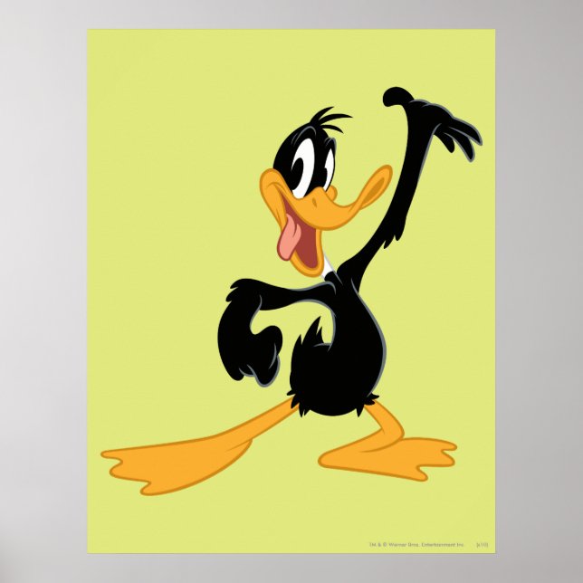 Poster DAFFY DUCK™ classique (Devant)