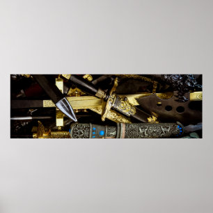 Poster Dagers, Dirks et Sabres