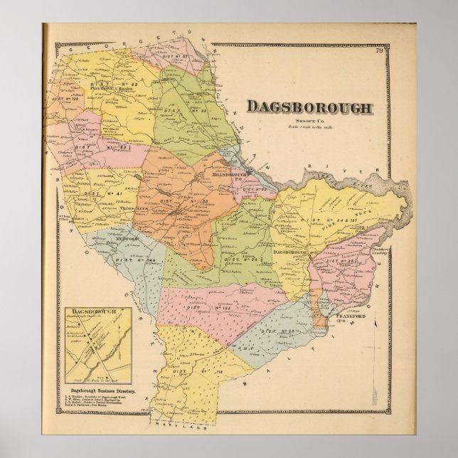 Poster Dagsborough (Devant)