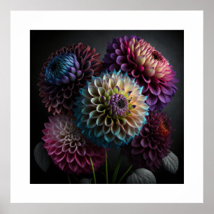 Poster Dahlia Blume