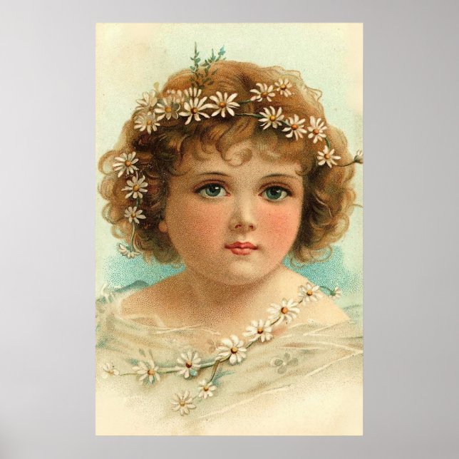 Poster Daisy Chain Girl (Devant)