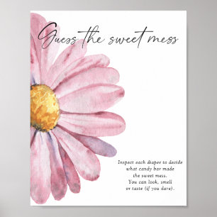 Poster Daisy - devinez le doux bordel