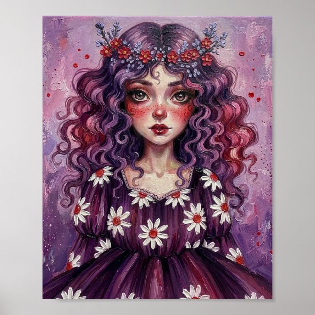 Poster DaisyWitchPortrait  (Devant)