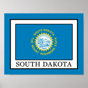 Poster Dakota du Sud