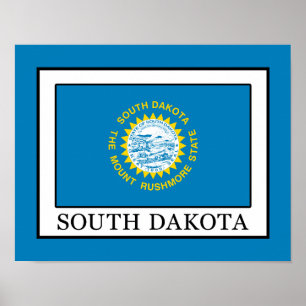Poster Dakota du Sud
