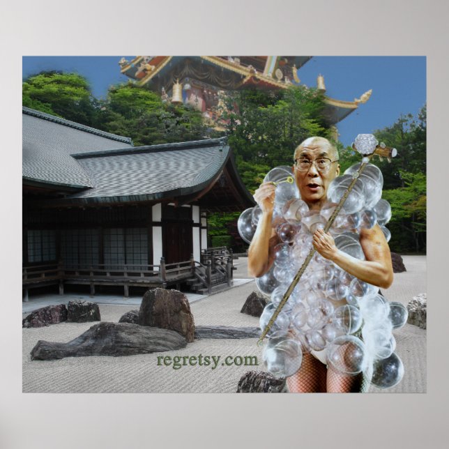 Poster Dalaï Gaga (Devant)