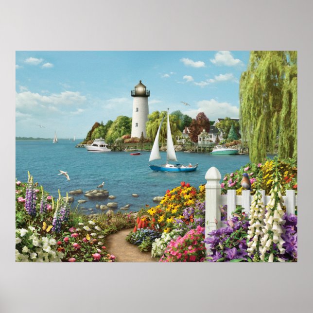 Poster d'Alan Giana "By the Bay" (Devant)