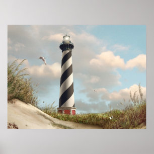 Poster d'Alan Giana "Cape Hatteras Light"