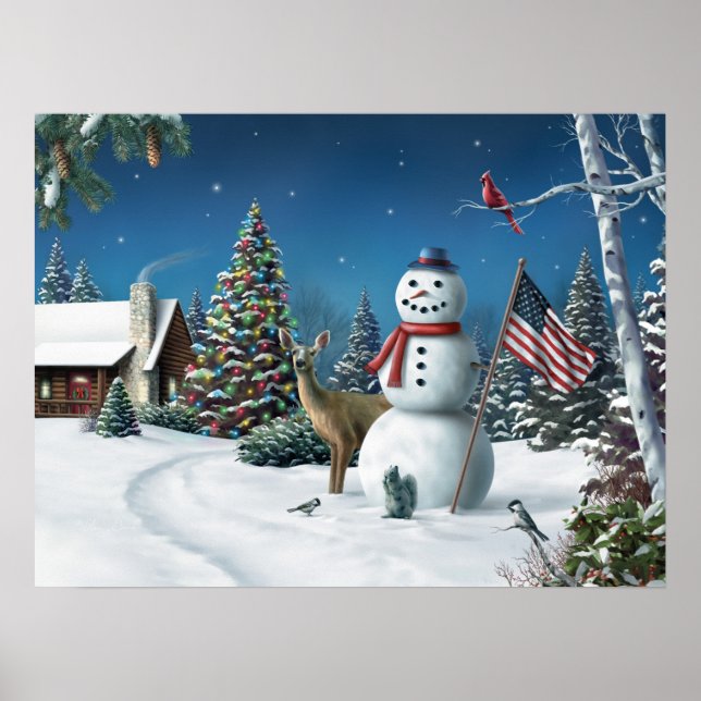 Poster d'Alan Giana "Spirit of the Season" (Devant)