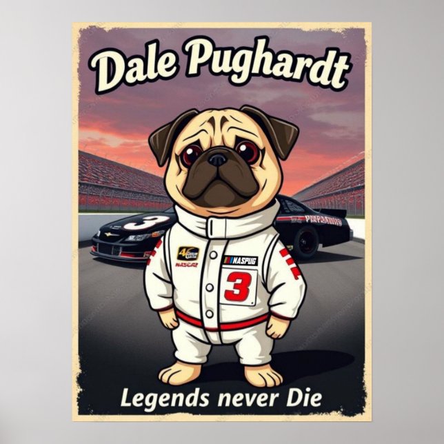 Poster Dale Pughardt Legends Never Die (Devant)