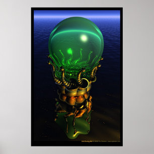 Poster Dali regarde le bal