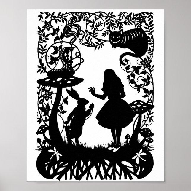 Poster d'Alice au pays des merveilles (Devant)