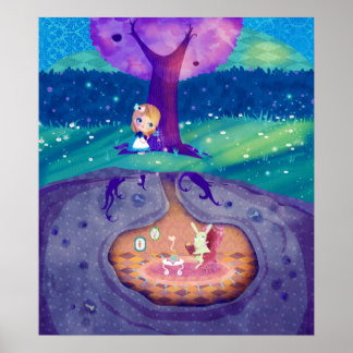 Poster d'Alice au pays des merveilles