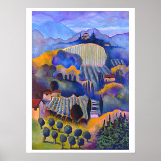 Poster Dalla finestra della biblioteca