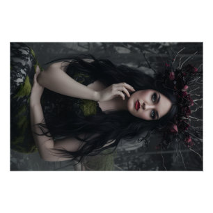 Poster Dame Mystérieuse
