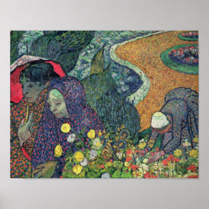 Poster Dames de Vincent van Gogh   d'Arles, 1888