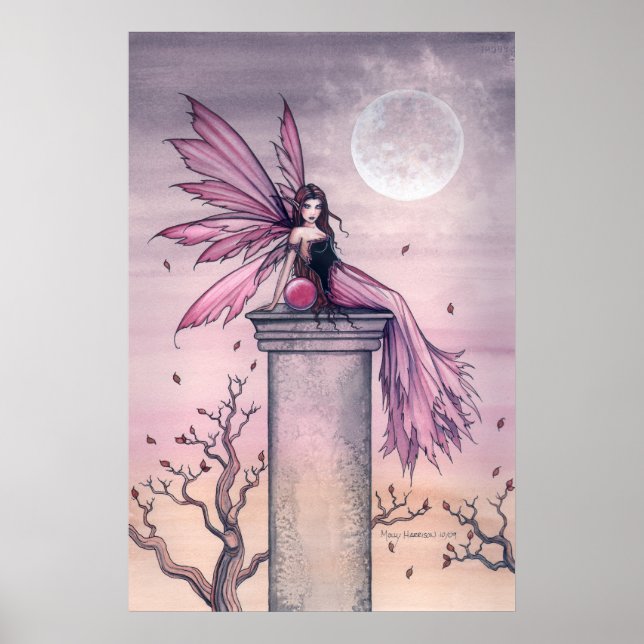 Poster d'Amethyst Fairy Imprimer par Molly Harriso (Devant)