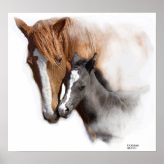 Poster d'amour des mères