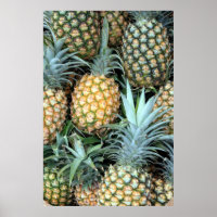 Poster d'ananas hawaïen
