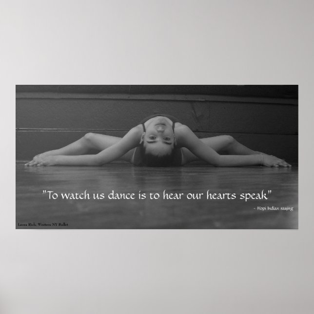 Poster Dance Heart Speak (Devant)