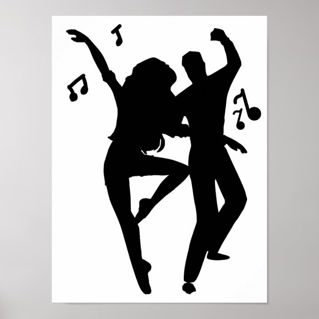 Poster Dancing Couple (Devant)