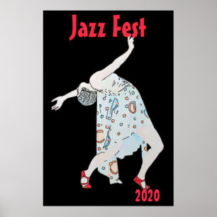 Poster Dancing  to Jazz 2020