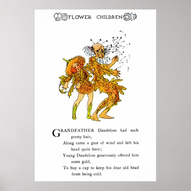 Poster Dandelion (Devant)