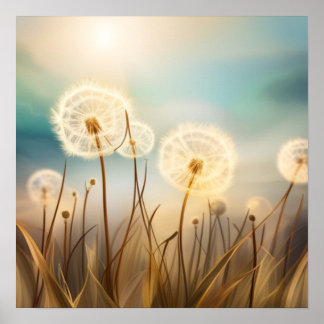 Poster Dandelion Dreams II