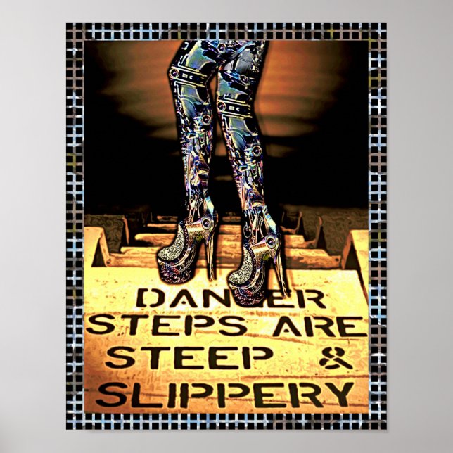 Poster Danger (Devant)