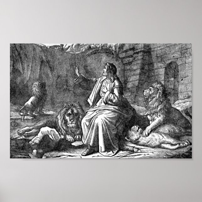 Poster Daniel dans le Den des Lions (Devant)