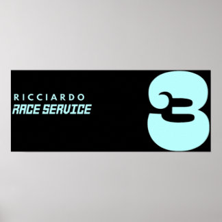 Poster Daniel Ricciardo Tous Bons Tous Les Mois SeafoamPu