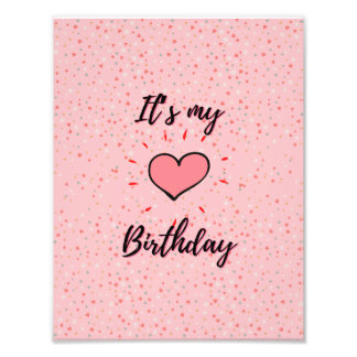 Poster d'anniversaire pour enfants