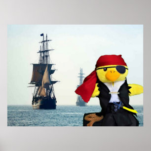 Poster Danny Duck le pirate.