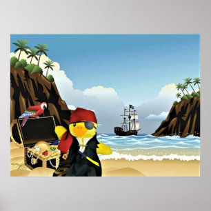 Poster Danny Duck le Pirate.