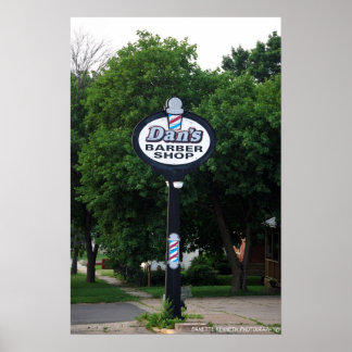 Poster Dan's Barber Shop