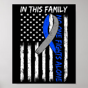 Poster Dans Cette Famille Personne Ne Lutte Seul Le Diabè