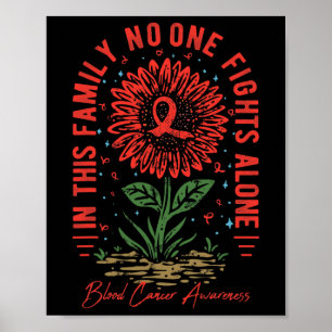 Poster Dans cette famille personne ne se bat seul contre