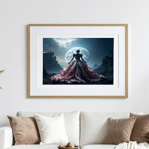 Poster Dans la lueur de la lune
