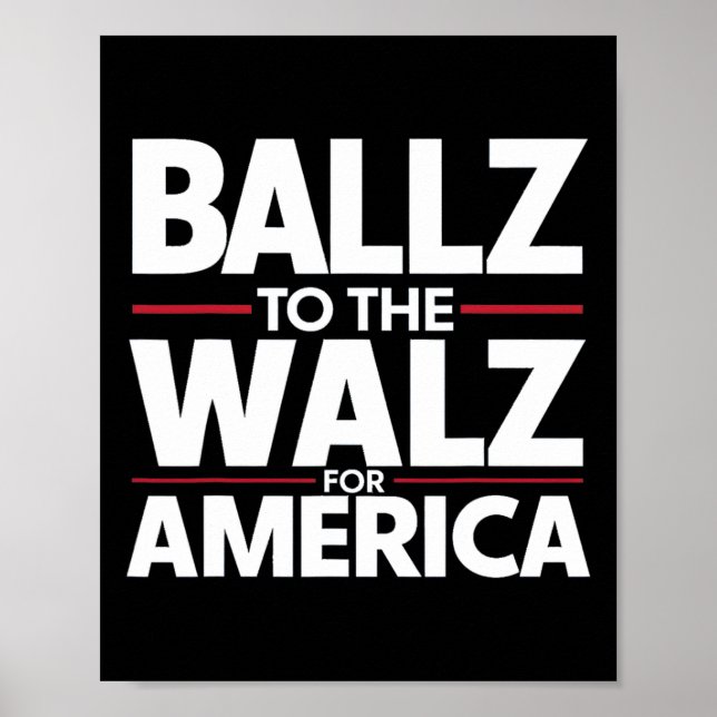 Poster Dans Le Contexte Ballz WAlzheimer Mn Kamala Harris (Devant)