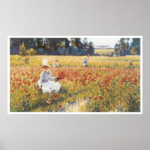 Poster Dans le domaine de la Flandre - où les soldats