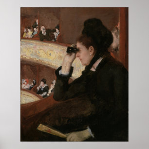 Poster Dans le logo de Mary Cassatt