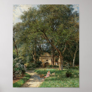 Poster Dans le parc du Château   Hugo Darnaut